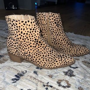 Cheetah Booties